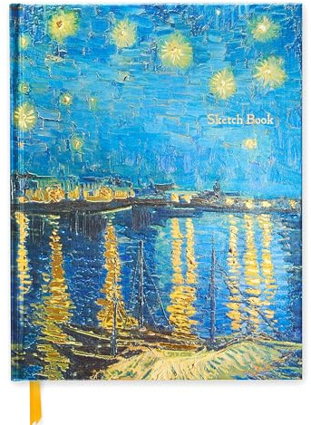 Vincent van Gogh: Starry Night over the Rhône (Blank Sketch Book): 02 (Luxury Sketch Books, 02)