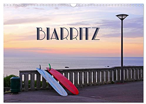 Biarritz (Wandkalender 2026 DIN A3 quer), CALVENDO Monatskalender: Badeort im Baskenland (CALVENDO Orte)