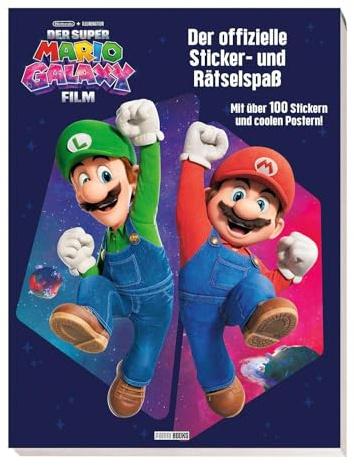 Der Super Mario Galaxy Film: Der offizielle Sticker- und Rätselspaß: Activitybuch mit über 100 Sickern und coolen Postern!
