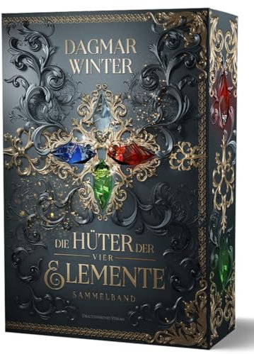 Die Hüter der vier Elemente - Sammelband: Epische Fantasy Saga für Fans magischer Welten | Softcover mit Farbschnitt-Garantie