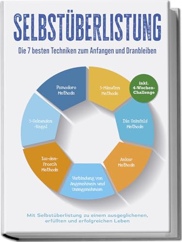 Selbstüberlistung: Die 7 besten Techniken zum Anfangen und Dranbleiben - Mit Selbstüberlistung zu einem ausgeglichenen, erfüllten und erfolgreichen Leben – inkl. 4-Wochen-Challenge
