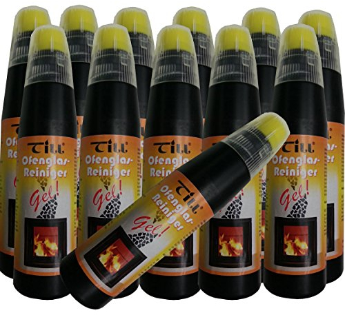 TILL Ofenglasreiniger Gel 12 x 200ml = 2400ml Kaminglasreiniger Spezialreiniger
