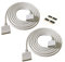 RGBW-Verlängerungskabel, 1 m, 5 Farben, für SMD 5050, 3528, 2835, RGBW LED-Lichtstreifen, 2 Stück