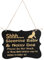 WINOMO Shhh Schlafendes Baby Türschild Do Not Disturb Schild Baby Raum zum Aufhängen Holz Deko (schwarz)