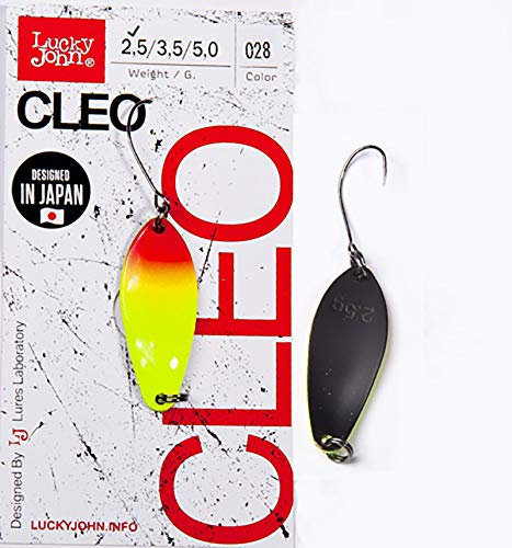 Luckey John Cleo - Cuchara (5,0 g, Estilo 7)