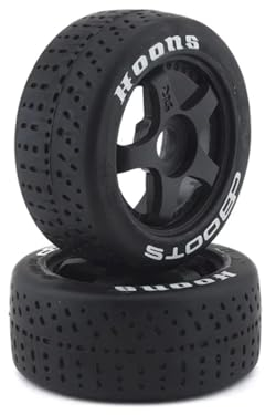 DBoots Hoons 42/100 2.9 vormontierte Riemenreifen, weiß, 17mm Hex, 5-Speichen (2)