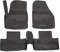 J&J AUTOMOTIVE | 3D Gummimatten Auto Matten Fussmatten Kompatibel mit Range Rover Evoque 2011-2018, Rand cca 4cm, Allwetter, 4Tlg, Premium Qualität
