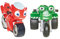 Ricky Zoom T20044 Figurines de Motos Ricky et DJ, Jouets à Collectionner Pack de 2 Véhicules Miniatures à Roues Libres, pour Enfants, Garçons et Filles de 3, 4, 5, 6 ans et +, Multicolore