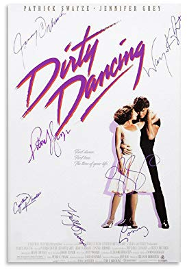 DIDIWEI Dirty Dancing Movie Poster Poster dekorative Malerei Leinwand Wandkunst Wohnzimmer Poster Schlafzimmer Malerei 12x18inch(30x45cm)