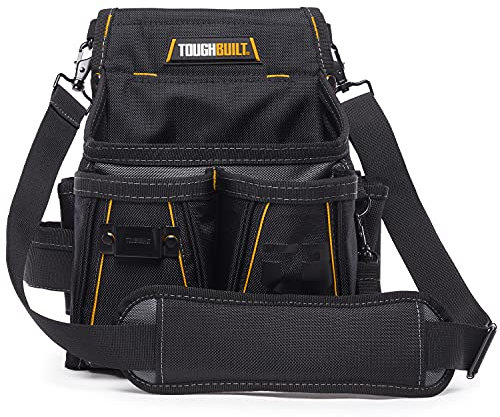 ToughBuilt - Electrician Pouch - 23 Pockets and Loops for Versatile Storage Options - Belt Loop, Hammer Loop, Heavy Duty and Durable - TB-314-2