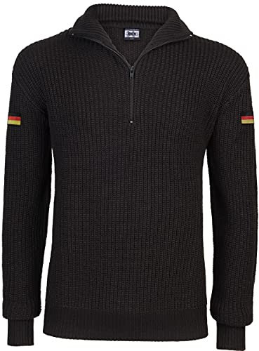 BWuM Bundeswehr Troyer mit Flaggen, Größe:6XL, Farbe:Schwarz