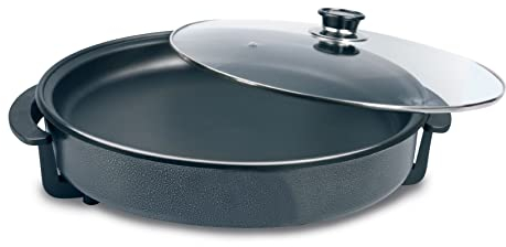 Techwood TP- 3842 Cuiseur Électrique Multifonction 38 cm de Diamètre