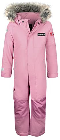 Trollkids Kids Kirkenes Snowsuit 92, mauve/plum