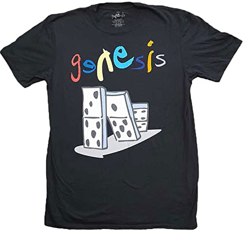 Genesis T Shirt The Last Domino? Tour Official Mens Black