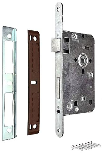 Einbauschlösser Einsteckschloss Badschloss Türschloss 72/55 (Links)