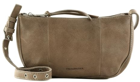 FREDsBRUDER Mia Round Crossbag - Umhängetasche 28 cm taupe