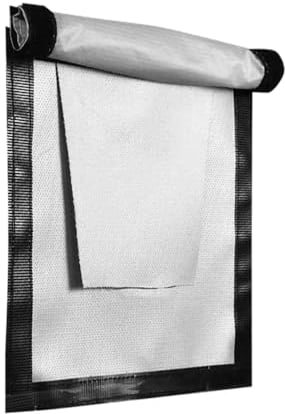 Stove Jack Kit, Heat-Resistant Removable Chimney Anti-Scald Ring With Rain Flap for Camping Tents