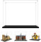 LILIKAKA Vitrine für Lego 76294 X-Mansion, 71411 Mighty Bowser oder 21061 Notre-Dame de Paris, 45 x 30 x 35 cm, schützen Sie Ihre Sammlerstücke vor Staub mit einer transparenten Vitrine