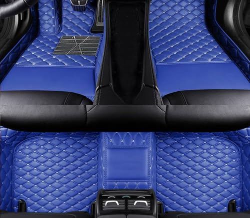 ZPYSWZ Tapis de Sol de Voiture sur Mesure pour Morris Garage MG6 SW 2010-2016, Tapis de Sol de Voiture entièrement Couvert,05-Blue