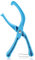 Labor Saving Bike Tire Pliers, Mountain Bike Tyre Remover Clamp, Bike Tire Repair Tool and Tire Removal Levers (Blue)