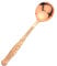 Löffel aus 100 % reinem Kupfer, 20 cm, geschmiedet als Oold Retro-Muster, Kupferlöffel, geeignet für Familienessen, Restaurants, Desserts, Kuchen, Eis (1)