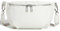 Travistar Crossbody Bag Damen Bauchtasche Veganes Leder Handtasche Umhängetasche Breiter Gurt Stylisch Gürteltasche Schultertasche Kleine Mit Kreditkartenfach Cremefarben