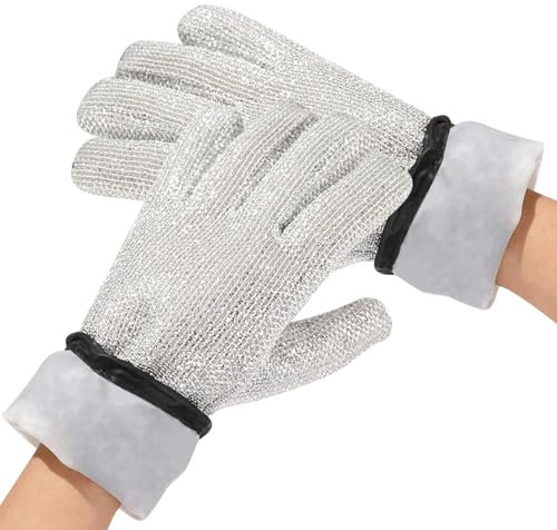 Gants de cuisine, Gants de cuisine en fil métallique pour laver la vaisselle, Gants de nettoyage de vaisselle réutilisables pour le ménage, la cuisine