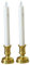 UKCOCO -lampe Elektrisches Kerzenlicht Schaukel-simulation Goldener Sockel Gelber Stab Sicher Ideal Für Zuhause Hotel Kirche