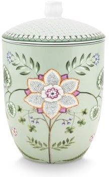 Pip Studio Lily&Lotus Light Green Vorratsbehälter 1,5l