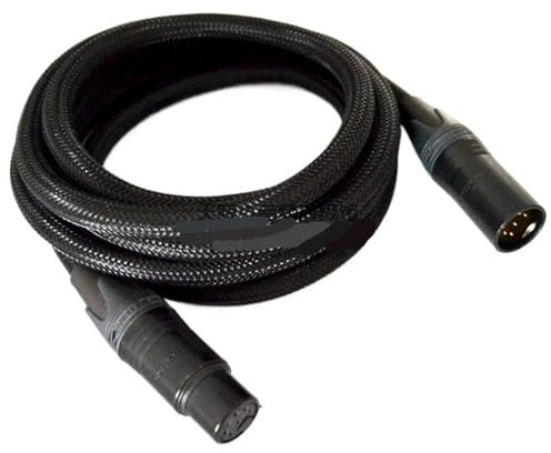 HYUERI Audiophile 7-pin XLR to XLR 7 Pin Male to Female Tube Microphone Audio Cable Dedicated for Tube Microphones(5m)