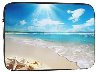 Bright Sunshine Laptop-Hülle für Damen und Herren, 25,4 cm (10 Zoll), wasserdichte Laptoptasche, leichte Notebook-Computerabdeckungstasche