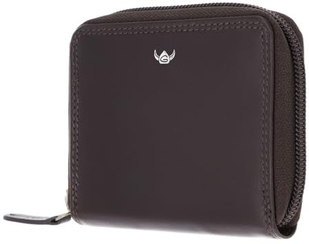 Golden Head Leder Geldbörse Polo RFID Protect RV-Börse 3313 Dunkelbraun