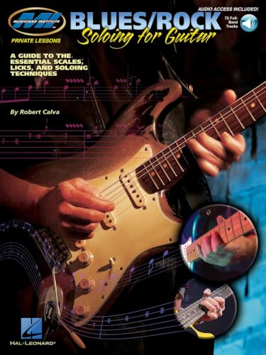 M. I. Blues/Rock Soloing For Guitar (Book / CD): Noten, Lehrmaterial, CD für Gitarre: A Guide to the Essential Scales, Licks and Soloing Techniques (Musicians Institute: Private Lessons)