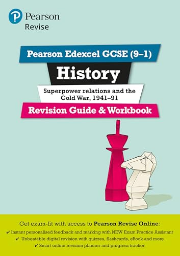 Pearson REVISE Edexcel GCSE History Superpower relations and the Cold War Revision Guide incl. online revision and quizzes - for 2026, 2027 exams