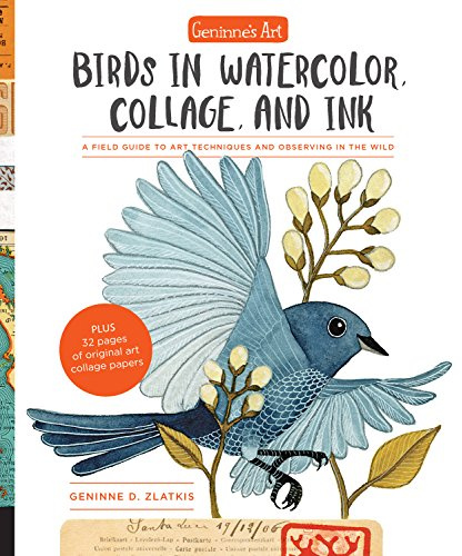 Geninne's Art: Birds in Watercolor, Collage, and Ink: A field guide to art techniques and observing in the wild