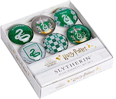 Harry Potter: Slytherin Glass Magnet Set (Set of 6): 0 (Classic Collection)