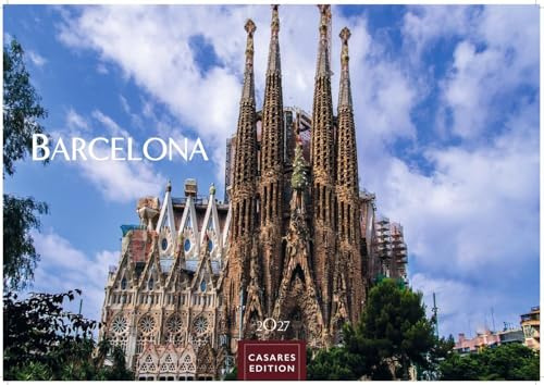 Barcelona Kalender 2027 – Wandkalender | Fotokalender Spanien 35x50cm - Foto. mit den schönsten Motiven, Sehenswürdigkeiten & Inspirationen