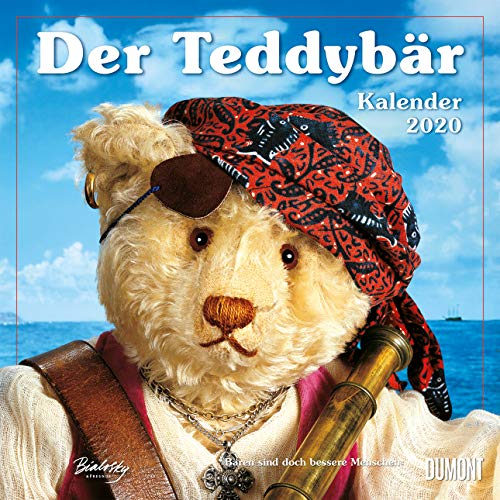 Der Teddybär 2020 - Broschürenkalender - Wandkalender - Format 30 x 30 cm: Bären sind doch bessere Menschen