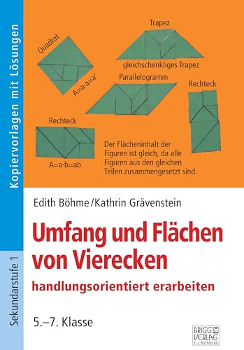 Umfang und Flächen von Vierecken handlungsorientiert erarbeiten: 5.–7. Klasse