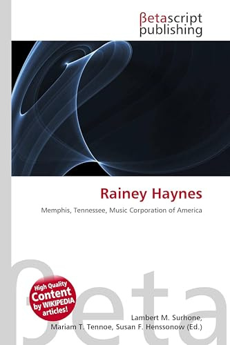 Rainey Haynes: Memphis, Tennessee, Music Corporation of America