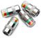 ANKIA 4Pcs 2.2Bar 32PSI Car Tyre Pressure Monitor Valve Stem Caps Sensor Indicator 3 Color Eye Alert