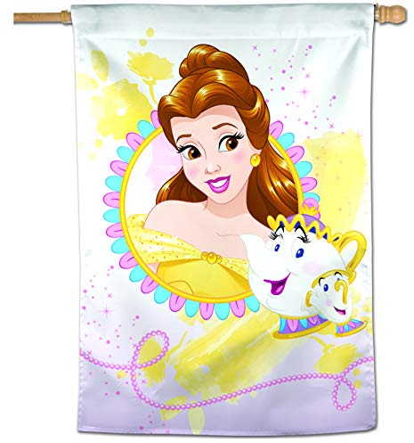 Disney Belle Théière Motif drapeau vertical 71,1 x 101,6 cm