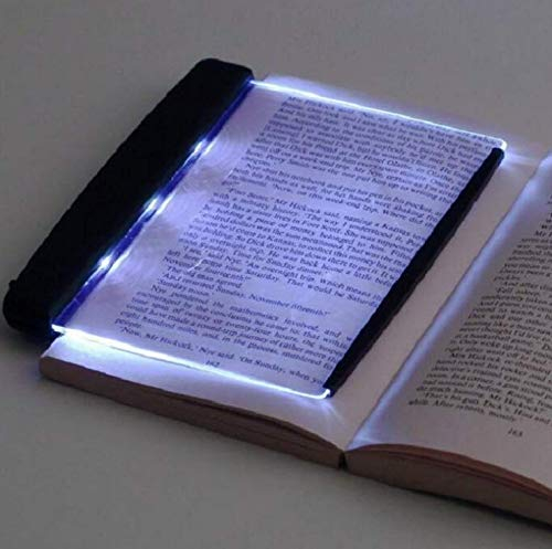 Luz de marcador portátil Luz de libro de cuña Luz de lectura LED Lámpara de luz brillante Tablero Luz de estudio familiar Lámpara de lectura para el cuidado de los ojos, para leer en la cama, en el au
