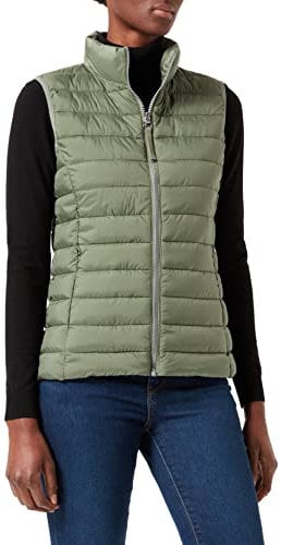 s.Oliver Damen 120.11.899.16.155.2116408 Outdoor Weste, 7814 olive, 46
