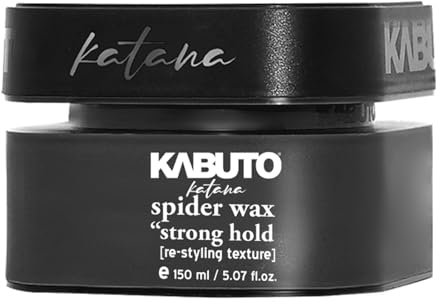 Kabuto Katana Spider Haarstyling Wax 150ml - Haarwachs (1 Stück) - Schwarz