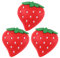 PartyKindom 3pcs Strawberry Design Usb Cable Protector Sleeve Cute Fruit-shaped Charging Cable Saver Durable Winder Easy to Install Earphone Cord Cover for Enhanced Protection