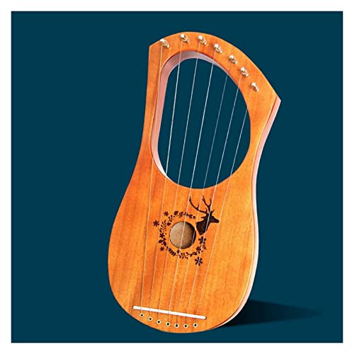 Harpes Lyre 7 Cordes Harpe Instrument À Cordes Lyre pour Débutants