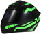 Shkalacar Motorradhelm Fullface Helm MTB, Mountainbike Helm Integralhelm für Erwachsene, Coole Fahrerausrüstung, Four Seasons Street Touring-Motorradhelm