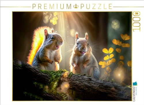 CALVENDO Puzzle Eichhörnchen | 1000 Teile Lege-Größe 64 x 48 cm Foto-Puzzle für glückliche Stunden
