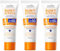 3pcs Sonnencreme LSF 60+ Sonnenlotion Sonnencreme Feuchtigkeitsspendende Sonne Sonnenschutzlotion Sonnenmilch hoher Sonnenschutz Sonnenschutz-Milch SPF 60+ Sun Lotion Sonnencreme Moisturizer